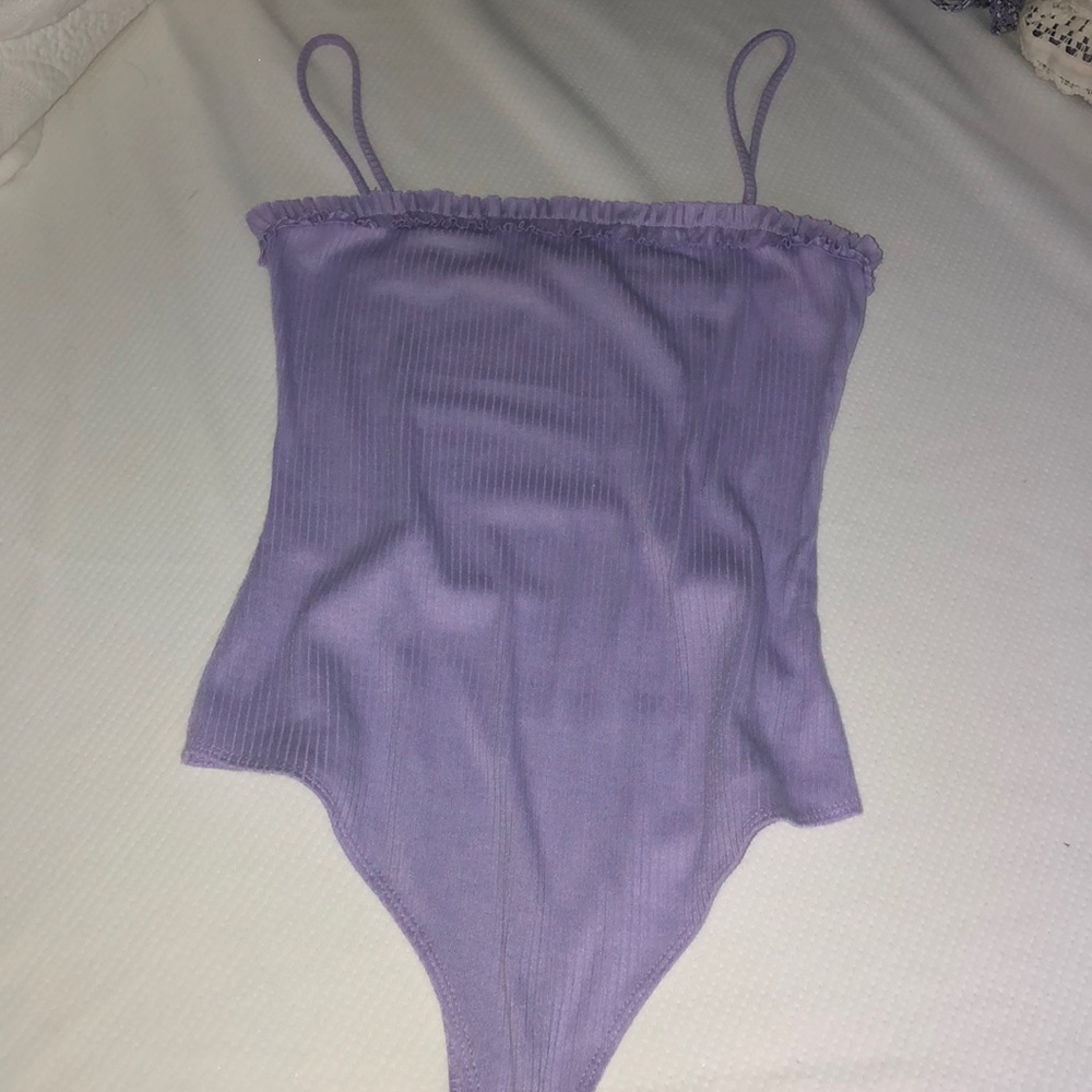 Purple/lilac bodysuit